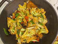 干锅有机菜花-老浒记烤鸭-北京菜(琉璃厂店)