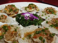 粉丝蒸扇贝-万柳阁小馆·花园餐厅(龙潭湖店)
