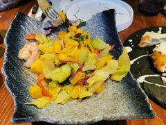 烤虾芒果沙拉-澳骄 Aussie Kitchen·手工披萨·西餐(国大店)