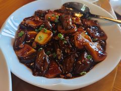 茄子烧年糕-宁波柏悦酒店·钱湖渔港