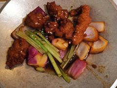 蒜香蜜汁排骨-绿茶餐厅(西单老佛爷店)