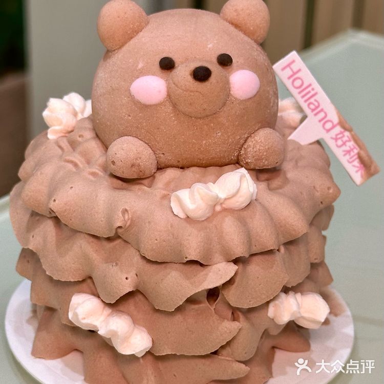 被好利来七夕的小熊🐻蛋糕萌住！到底选哪只？