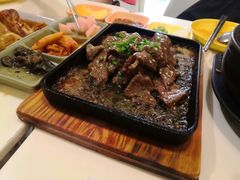铁板梨汁烧牛肉-韩国한국厨房