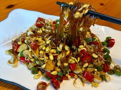 腊八蒜豆芽粉-翠花老菜饺子馆(七宝店)