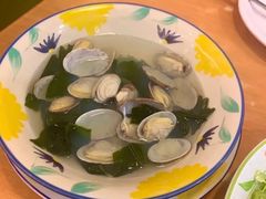 花蛤裙菜海鲜汤-萨莉亚意式餐厅(深圳北站店)