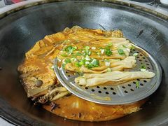 -北京龙庆四季香农家饭庄·灶台鱼·碳烤虹鳟鱼(龙庆峡店)