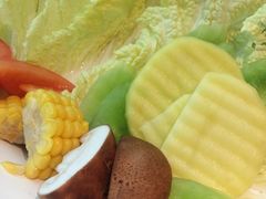 蔬菜拼盘-左庭右院鲜牛肉火锅(桥北印象汇店)