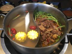 牛腩鸳鸯锅-手选潮汕鲜活牛肉火锅(二七广场店)
