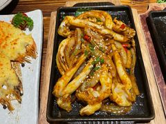 秘制铁板鱿鱼脚-小川洋风料理(街道口店)