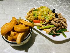 凉菜拼盘-华盛园卷子王农家菜水库鱼