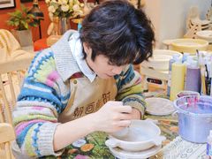 -朝画惜时·陶艺·拼豆·团建