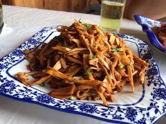 葱爆笋干-邱记私房菜·十八年本地菜