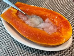 应季木瓜鲜炖雪蛤-紫阳海鲜楼·传承闽味(长乐路总店)