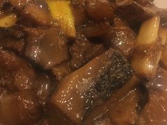 鲍汁烧海参-宝轩渔府·老字号海鲜·正宗津菜(水上店)
