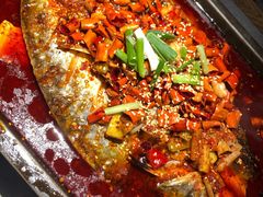 香辣味烤鱼-探鱼·鲜青椒爽麻烤鱼(天河优托邦店)