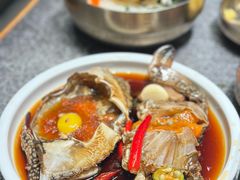 -草家酱蟹炭火烤肉店(珲春南路一店)