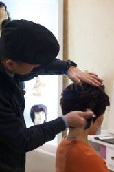 工作中-髻尚坊增发补发织发假发定制