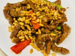 铁板秘制鹿柳-吉林省林业宾馆-餐厅