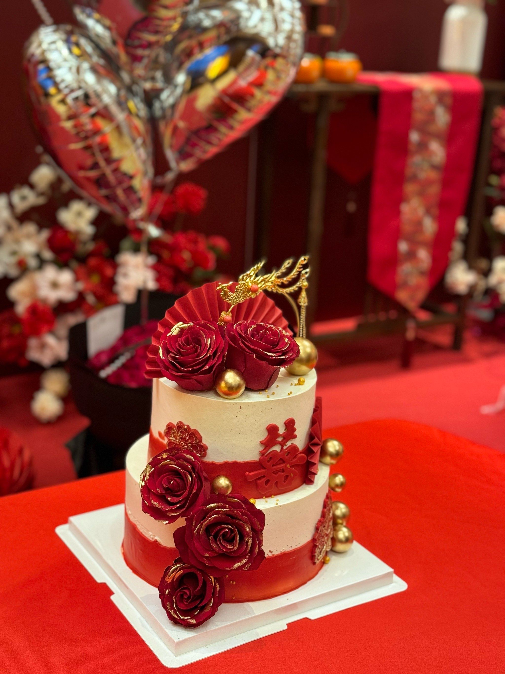 订婚蛋糕买家秀