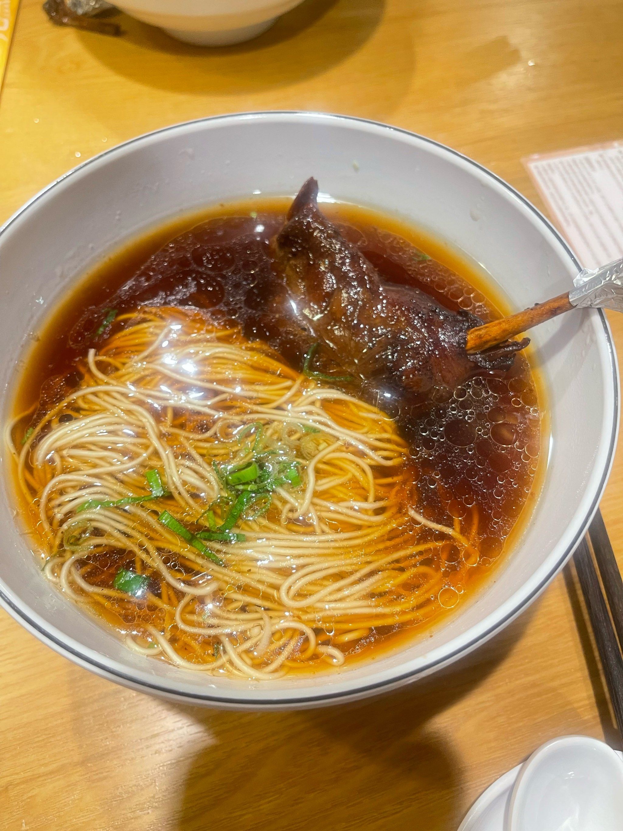 鸭腿好吃面🍜一般