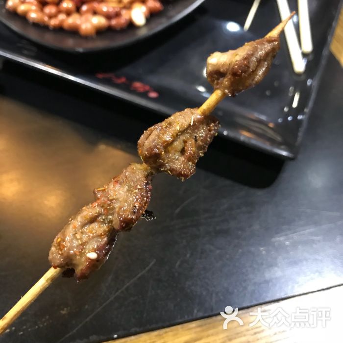 宋记名羊天下碳烤羊腿(斜土路店)烤鸡心图片 - 第1张