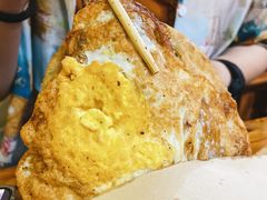 鸡蛋葱肉煎饼-王记生烫牛杂面馆(兰陵路店)