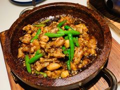 酱爆石锅蛙-绿茶餐厅(华发商都店)