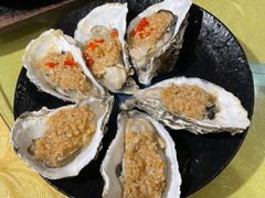 蒜蓉蒸生蚝-天宝食坊·啫啫煲大排档(西华路店)