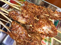 蜜汁烤翅单面辣-炒豆合作社(磁器口店)
