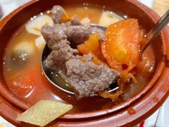 番茄牛肉泡饭-香港新发烧腊茶餐厅(书城店)