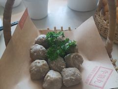 牛筋丸-左庭右院鲜牛肉火锅(浦江欢乐颂店)