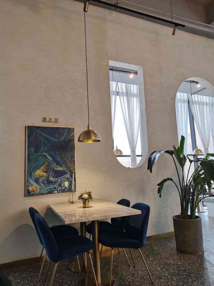 【留白西餐厅】94农科路ins风的留白进-大众点评