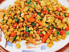 肉沫酸豆角-湖南人家湘菜馆(镇江路店)