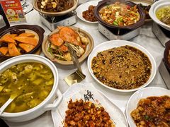 -阿峰饭店·本地土菜馆·农家土鸡煲·一品神仙鸡(报福店)