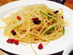 酸辣土豆丝-老头儿油爆虾(星光一期店)