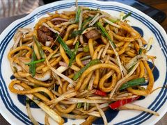 黑椒牛肉炒乌冬面-标记Jane's kitchen(平桥直街店)