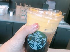 南瓜丝绒冷萃-星巴克(浙大紫金港校区店)