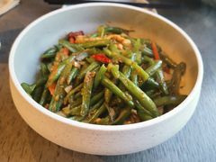 豆角丝炒肉拌转百刀-日上三甘(三里屯店)