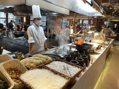 自助取餐区-杭州钱江新城万怡酒店-西餐厅