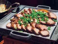 老北京炙子烤肉-绿茶餐厅(蓝色港湾店)