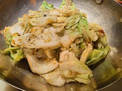 干锅圆白菜-绿茶餐厅(西单老佛爷店)