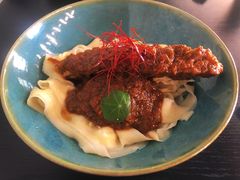 泰式帕能咖喱猪肋排拌面-里面·Noodlology(机电院店)