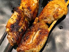 烤鸡翅-西部马华清真兰州牛肉面·烧烤夜市(三里河店)