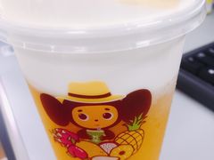 芒果芝士玛奇朵-TPLUS茶家(浦电路店)