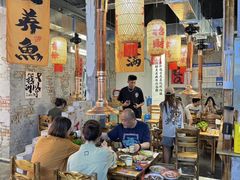 -陈叉子钢盆烤肉(中原万达店)