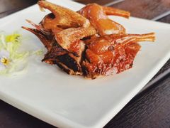 玻璃脆皮鸽-柳莺湖上·湖景餐厅·江南菜(西湖店)