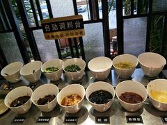 自助调料区-鲜呦蒸汽石锅鱼(北辰路店)