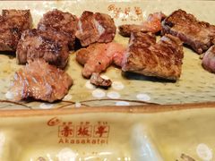 M9和牛长盛拼盘（湿式熟成）-赤坂亭·M9和牛烧肉·铁板烧(合肥万象城店)