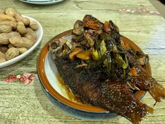 葱烤鲫鱼-阿马蛋汤·宁波小海鲜(总店)