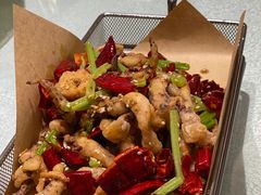 干煸鱿鱼须-大铁勺新津菜(东丽阳光新业广场店)
